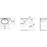 Раковина LAUFEN SAVOY встраиваемая снизу 8.1319.2.000.155.1